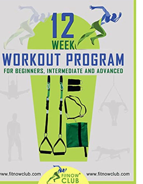 Load image into Gallery viewer, Bodyweight Resistance Suspension Training Set for Full Body Workout with 12-Week Workout Program Included
