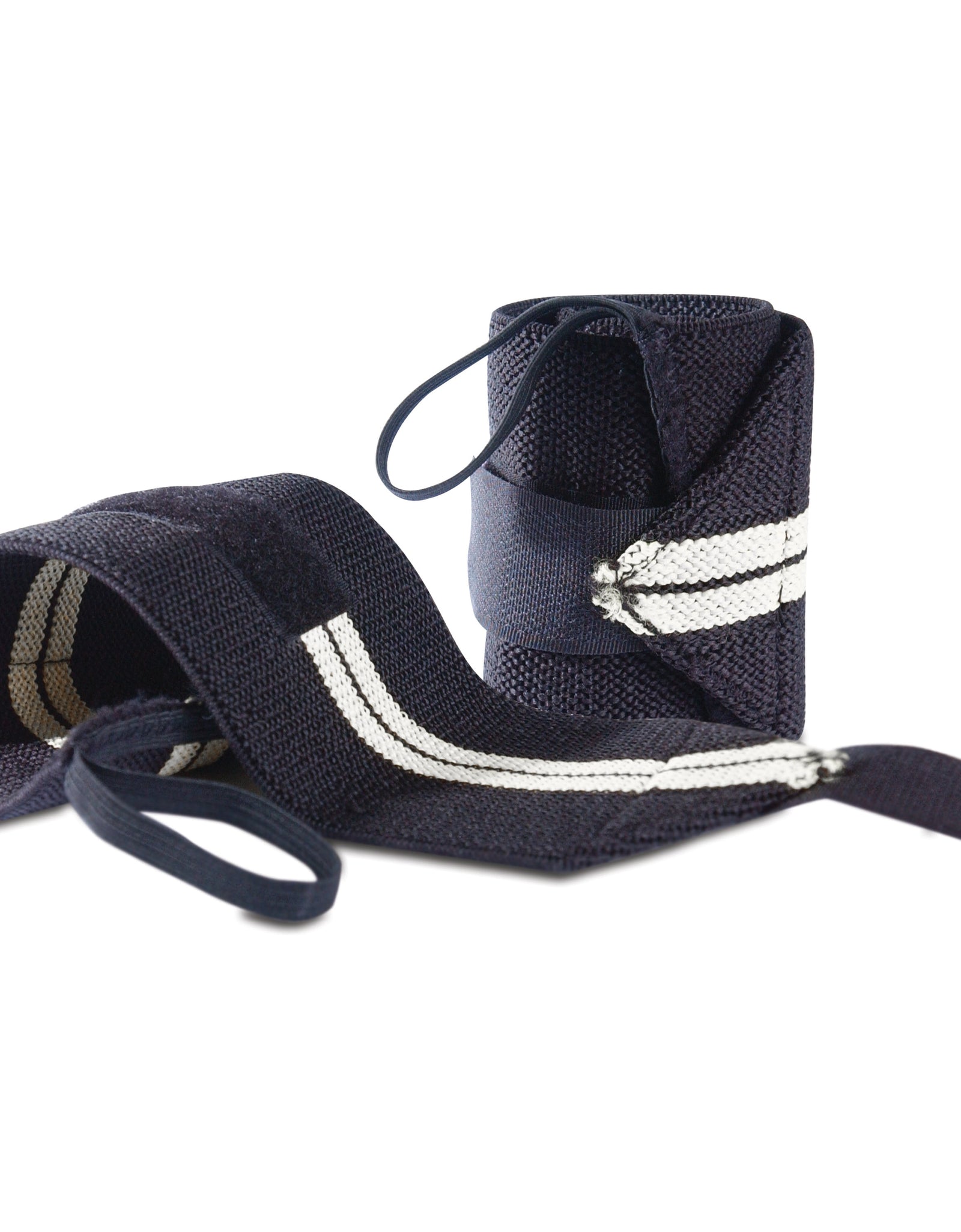Fitness Weight Lifting Wrist Wraps with Thumb Loops, Pair