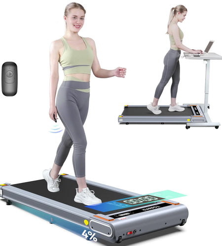 Walking Pad with Incline under Desk Treadmill 2.5HP Electric Treadmill Walking Jogging Machine for Home Office with Remote Control 265Lbs