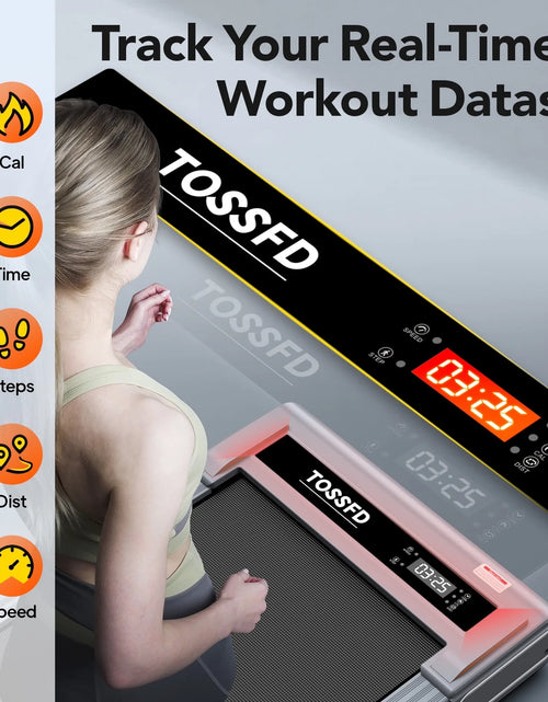 Load image into Gallery viewer, Walking Pad with Incline under Desk Treadmill 2.5HP Electric Treadmill Walking Jogging Machine for Home Office with Remote Control 265Lbs
