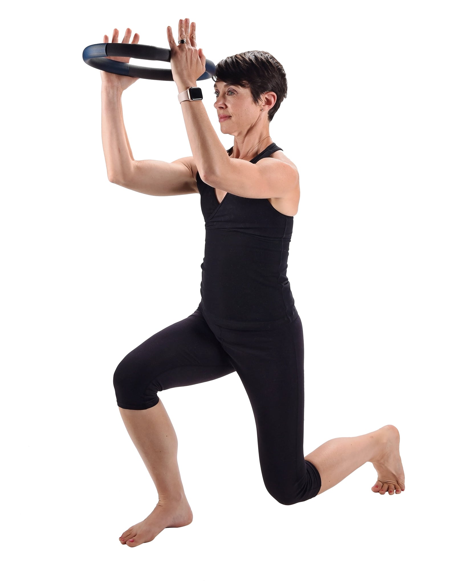 Pilates Magic Circle, 12" Diameter, 0.75 Lbs, Blue