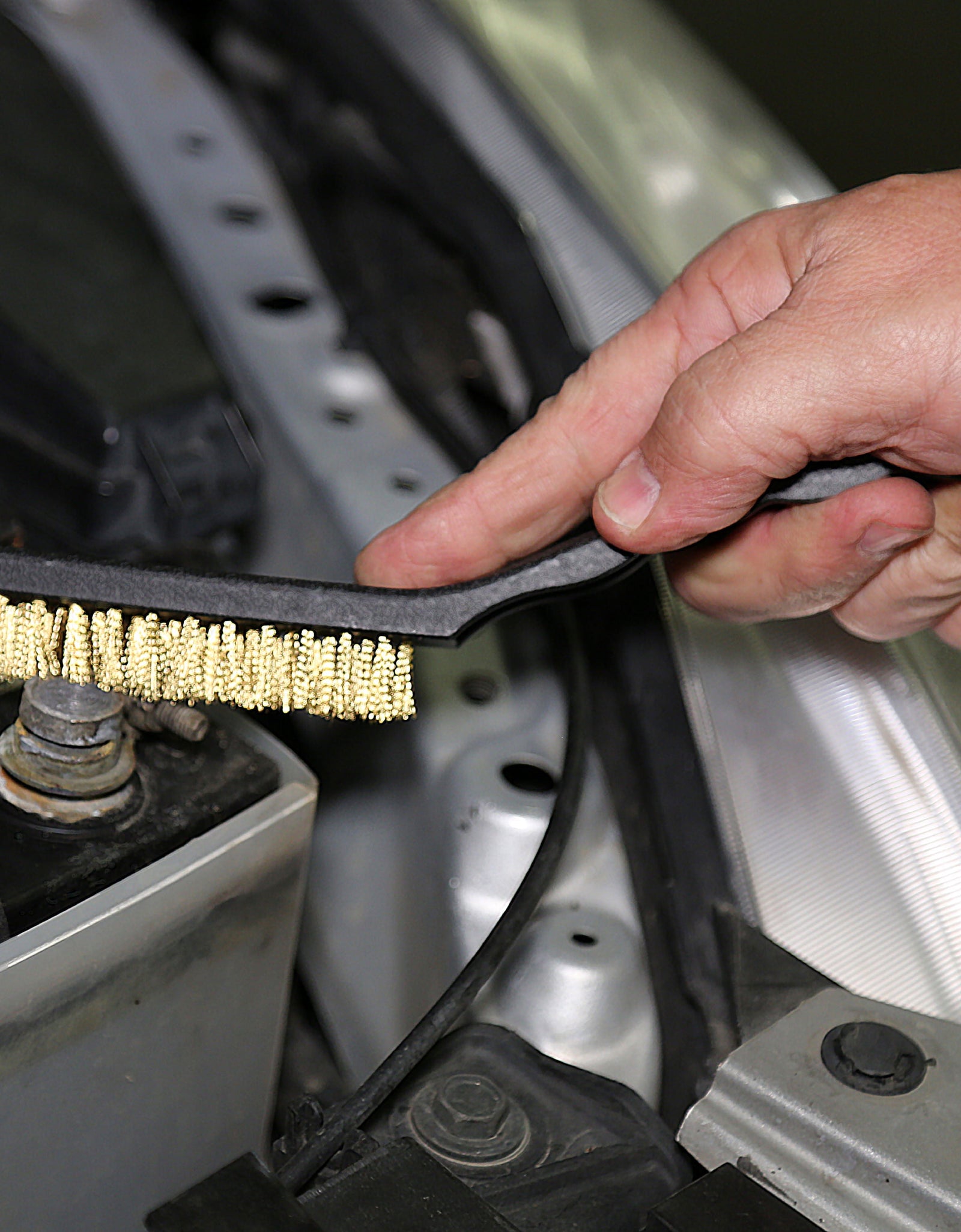 3-Piece Wire Utility Brush Set for Utility Cleaning Brass and Stainless Steel