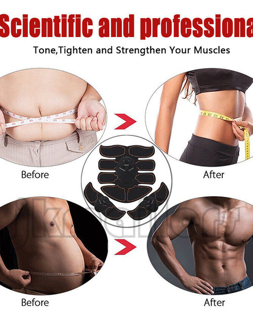 Load image into Gallery viewer, Electric Muscle Toner Machine ABS Toning Belt Simulation Fat Burner Belly Shaper
