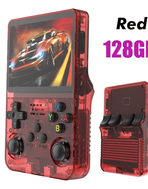 Load image into Gallery viewer, Open Source R36S Retro Handheld Video Game Console Linux System 3.5 Inch IPS Screen Portable Pocket Video Player 64GB 128G Games
