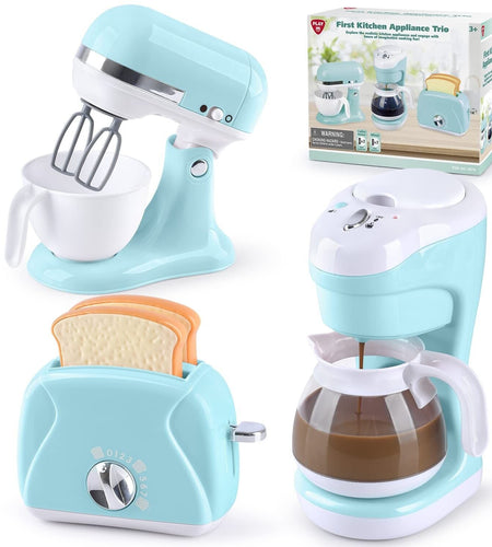 Kitchen Appliances Toys, Kids Play Kitchen Accessories Set, Pretend Kitchen T...