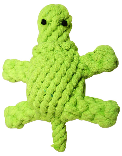 Load image into Gallery viewer, Pet Cotton Rope Toy Small Turtle Molars Boredom Dog Toy Pet Toy
