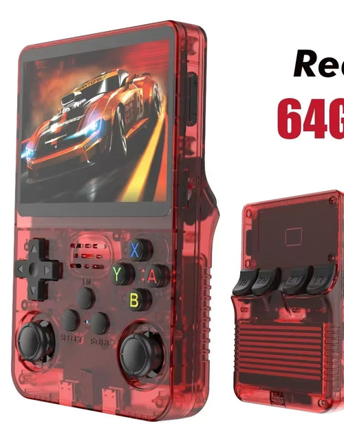 Load image into Gallery viewer, Open Source R36S Retro Handheld Video Game Console Linux System 3.5 Inch IPS Screen Portable Pocket Video Player 64GB 128G Games
