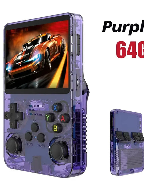 Load image into Gallery viewer, Open Source R36S Retro Handheld Video Game Console Linux System 3.5 Inch IPS Screen Portable Pocket Video Player 64GB 128G Games
