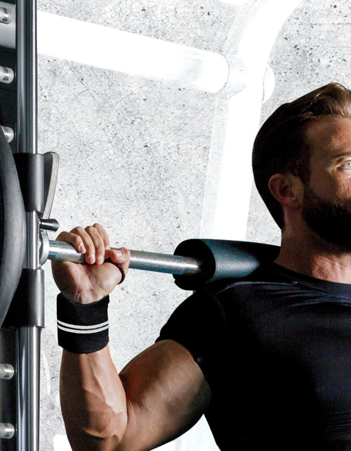 Load image into Gallery viewer, Fitness Weight Lifting Wrist Wraps with Thumb Loops, Pair
