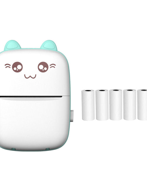 Load image into Gallery viewer, Portable Mini Thermal Printer Pocket Photo Printer Wireless Bluetooth W/ 6 Rolls
