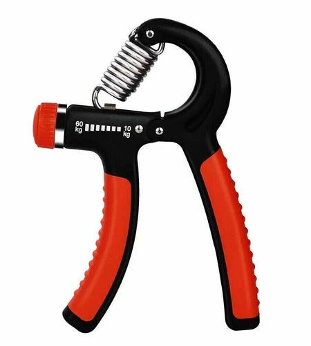 Hand Grip Strength Power Trainer Gripper Strengthener Adjustable Gym Exerciser