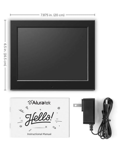 Load image into Gallery viewer, 8&quot; Slim Digital Photo Frame with Auto Slideshow (1024 X 768 Resolution, 4:3 Aspect Ratio)
