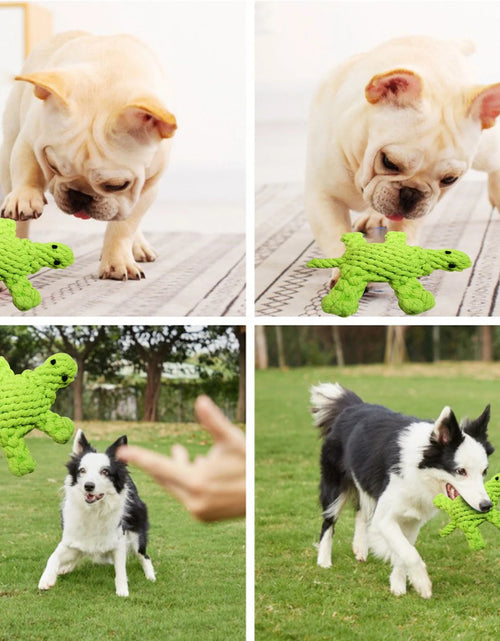 Load image into Gallery viewer, Pet Cotton Rope Toy Small Turtle Molars Boredom Dog Toy Pet Toy

