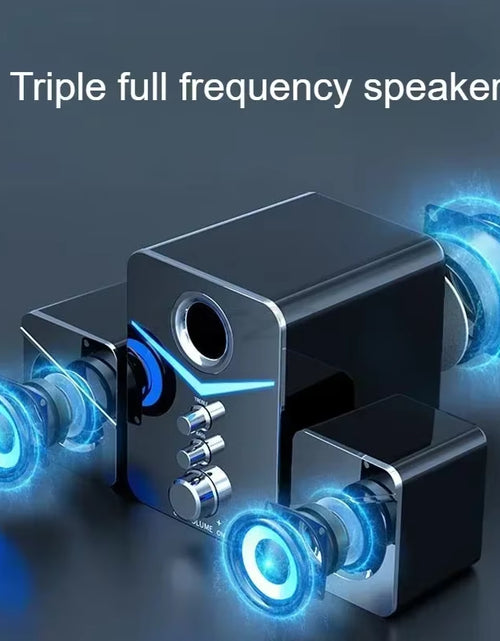 Load image into Gallery viewer, SADA Computer Speaker Home Desktop Computer Laptop Universal Small Speaker Wired Desktop Subwoofer Speaker
