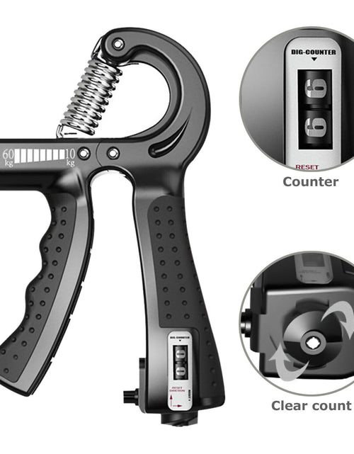 Load image into Gallery viewer, Hand Grip Strength Power Trainer Gripper Strengthener Adjustable Gym Exerciser
