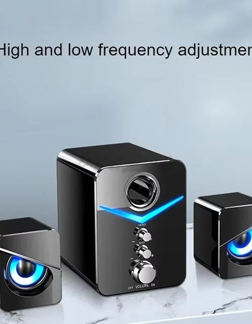 Load image into Gallery viewer, SADA Computer Speaker Home Desktop Computer Laptop Universal Small Speaker Wired Desktop Subwoofer Speaker
