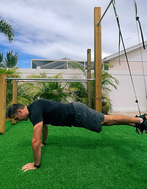 Load image into Gallery viewer, Bodyweight Resistance Suspension Training Set for Full Body Workout with 12-Week Workout Program Included
