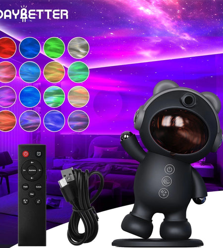 Star Projectors, Galaxy Projector Light for Bedroom ,Timer Remote Ceiling Lamp Night Light for Kids Black