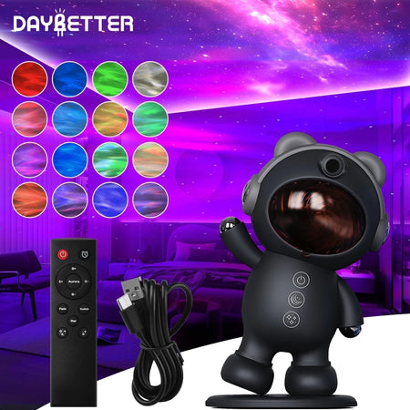Star Projectors, Galaxy Projector Light for Bedroom ,Timer Remote Ceiling Lamp Night Light for Kids Black