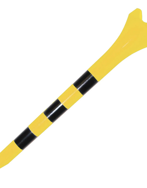 Load image into Gallery viewer, Pride Performance Plastic Golf Tees, Low-Resistance Head for Golf, Longer Drives, Durable &amp; Stable Design, 3-1/4&quot;, Striped Citrus Mix – 25 Count
