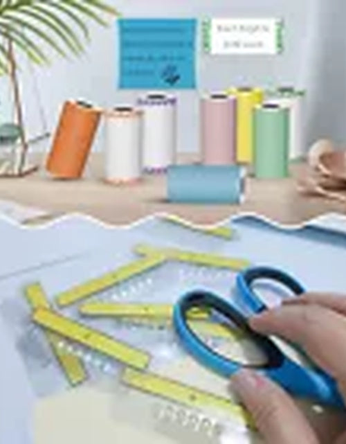 Load image into Gallery viewer, Portable Mini Thermal Printer Pocket Photo Printer Wireless Bluetooth W/ 6 Rolls
