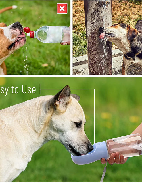 Load image into Gallery viewer, - Dog Water Bottle, Dog Water Bowl Dispenser, Water Dispenser for Dogs, Portable Dog Water Bottle
