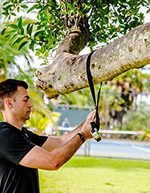 Load image into Gallery viewer, Bodyweight Resistance Suspension Training Set for Full Body Workout with 12-Week Workout Program Included
