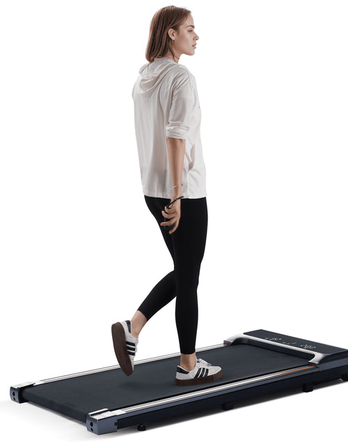 Load image into Gallery viewer, Walking Pad under Desk Treadmill with Remote Control Lightweight 2 in 1 Exercise Treadmill 0.6 to 3.8 Speed Range for Home Office Workout
