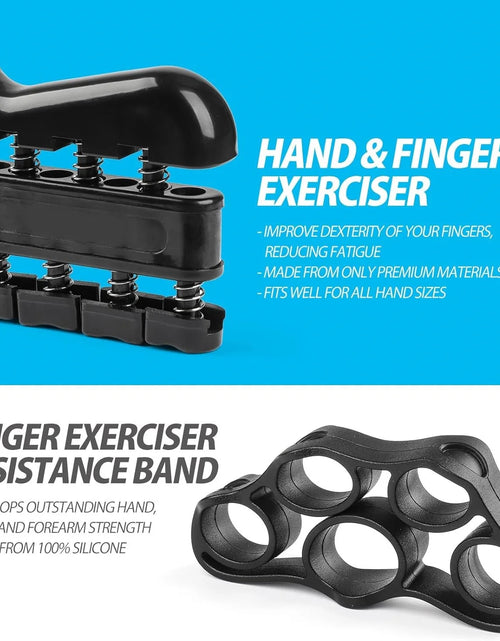 Load image into Gallery viewer, Grip Strengthener Forearm Strengthener Hand Grips Strengthener Kit - 5 Pack Adjustable Resistance

