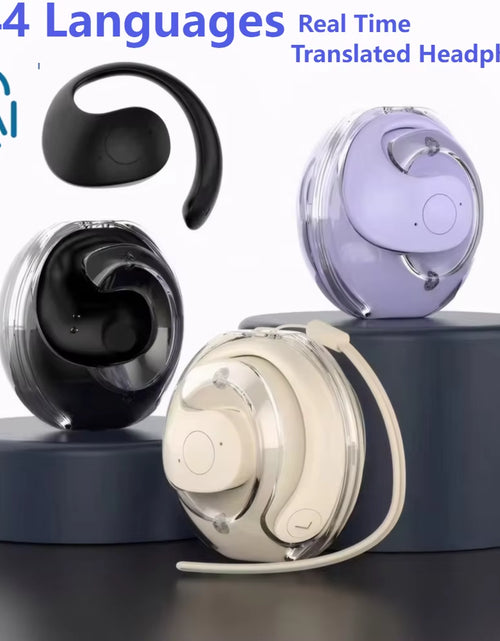Load image into Gallery viewer, Intelligent Real-Time Translation Earbuds Global 144 Languages Wireless BT Translation Earphones Waterproof Smart Voice Earbuds
