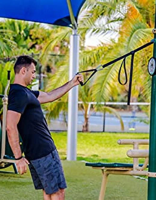 Load image into Gallery viewer, Bodyweight Resistance Suspension Training Set for Full Body Workout with 12-Week Workout Program Included
