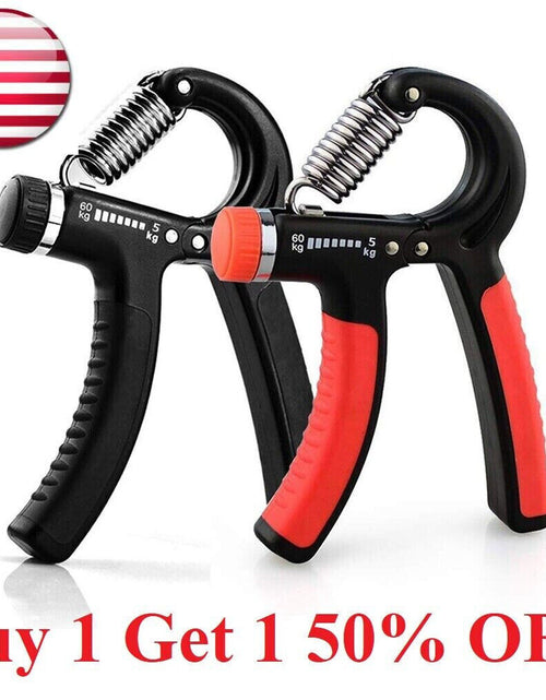 Load image into Gallery viewer, Hand Grip Strength Power Trainer Gripper Strengthener Adjustable Gym Exerciser
