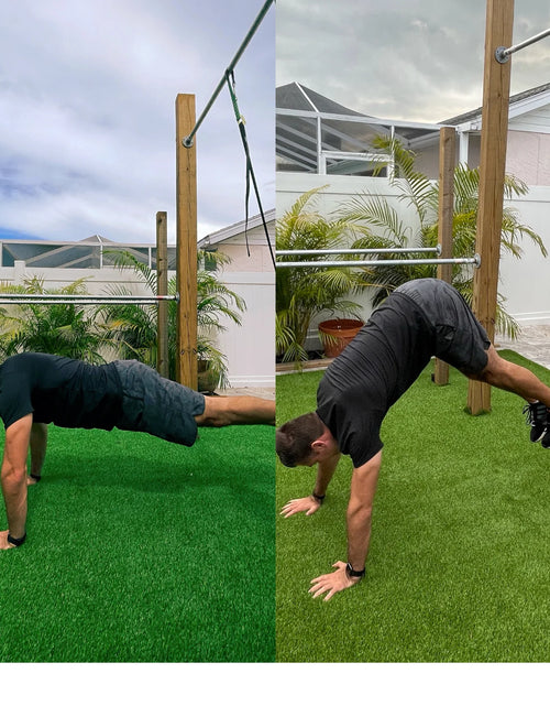 Load image into Gallery viewer, Bodyweight Resistance Suspension Training Set for Full Body Workout with 12-Week Workout Program Included
