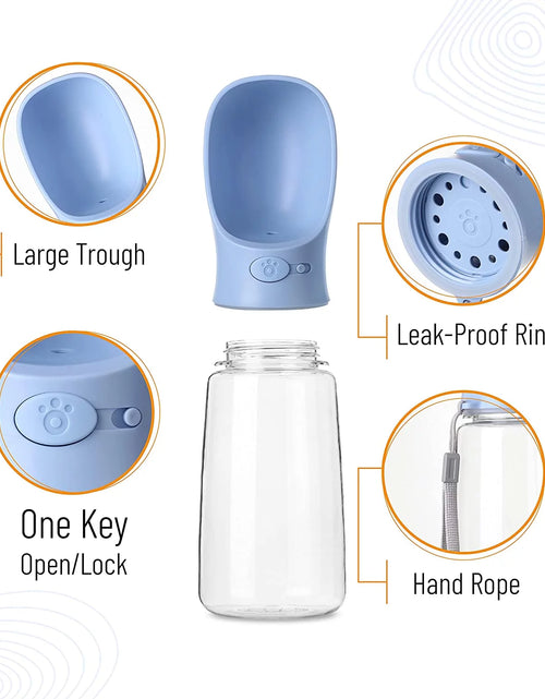 Load image into Gallery viewer, - Dog Water Bottle, Dog Water Bowl Dispenser, Water Dispenser for Dogs, Portable Dog Water Bottle
