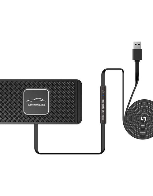 Load image into Gallery viewer, Wireless Car Phone Charger Fast Charging Pad Mat for Iphone Samsung Universal
