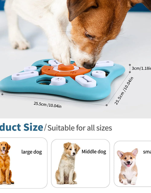 Load image into Gallery viewer, Dog Puzzle Toys, Treat Dispensing Dog Enrichment Toys for IQ Training and Brain Stimulation, Interactive Mentally Stimulating Toys as Gifts for Puppies, Cats, Dogs
