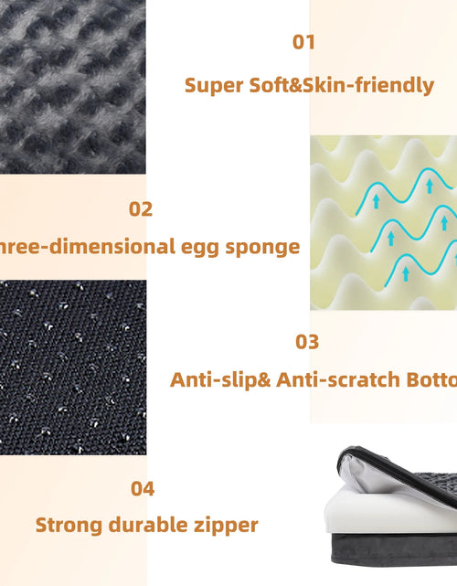 Load image into Gallery viewer, 29&quot; Orthopedic Dog Bed for Medium Dogs with Waterproof Washable Cover and Memory Foam
