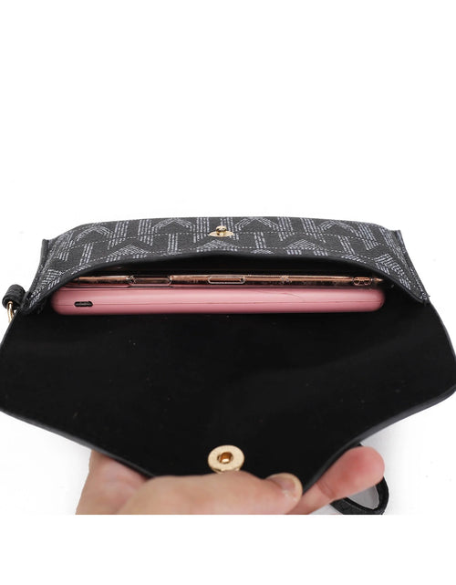 Load image into Gallery viewer, by Mia K. Marimar Women&#39;S Tote Bag with Pouch and Wristlet, Signature 4 Piece Set - Navy Blue
