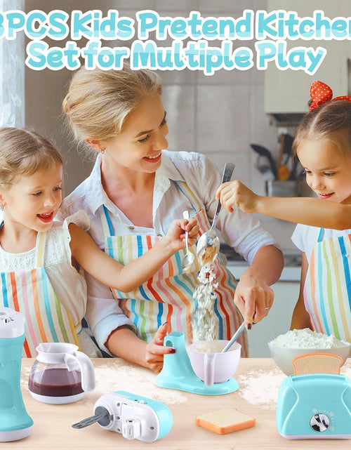 Load image into Gallery viewer, Kitchen Appliances Toys, Kids Play Kitchen Accessories Set, Pretend Kitchen T...
