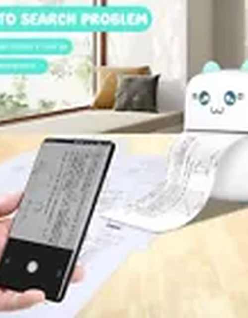 Load image into Gallery viewer, Portable Mini Thermal Printer Pocket Photo Printer Wireless Bluetooth W/ 6 Rolls
