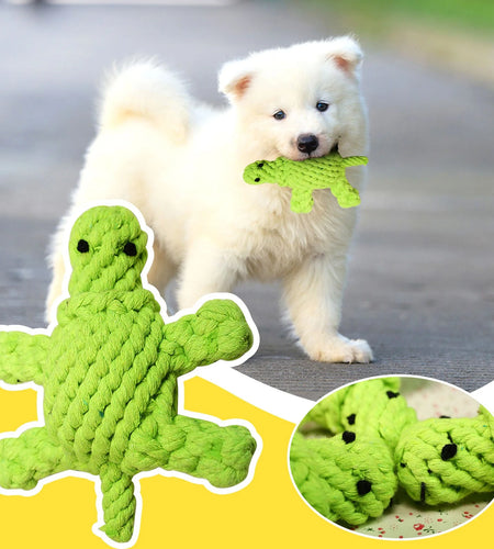 Pet Cotton Rope Toy Small Turtle Molars Boredom Dog Toy Pet Toy