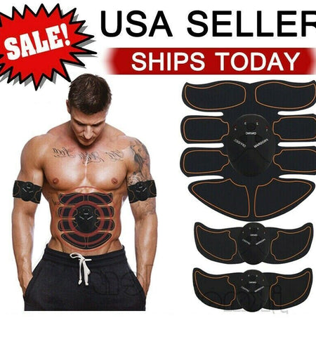 Electric Muscle Toner Machine ABS Toning Belt Simulation Fat Burner Belly Shaper