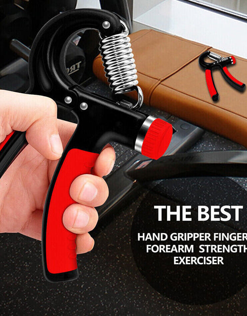 Load image into Gallery viewer, Hand Grip Strength Power Trainer Gripper Strengthener Adjustable Gym Exerciser
