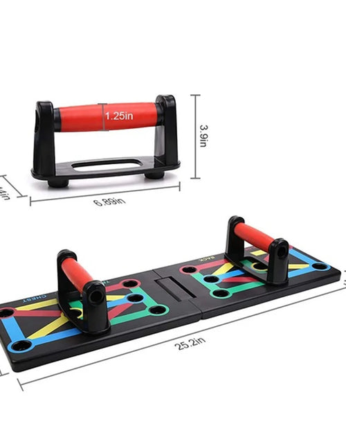 Load image into Gallery viewer, 9 in 1 Push up Rack Board System Fitness Workout Train Gym Exercise
