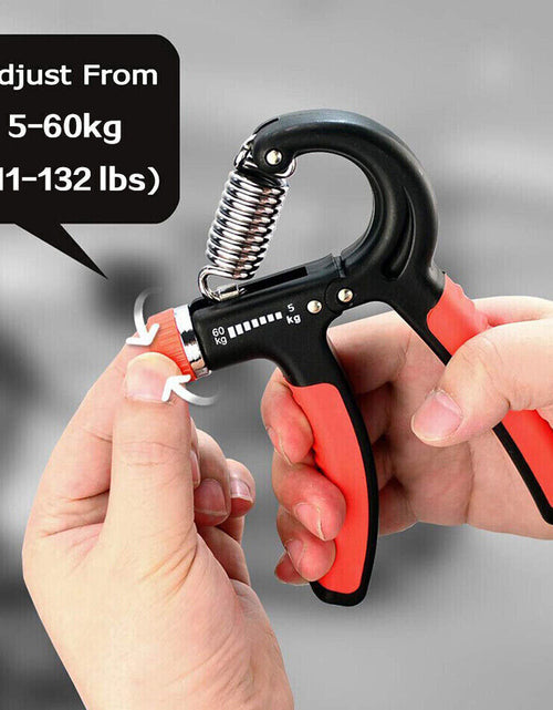 Load image into Gallery viewer, Hand Grip Strength Power Trainer Gripper Strengthener Adjustable Gym Exerciser
